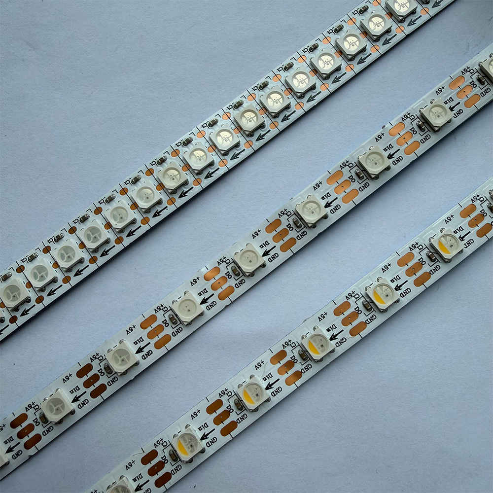 BULID-IN LINEAR MAGIC  STRIP 5V-3PIN-5050-60LEDs-144LEDS- WS2812B-SK6812IC
